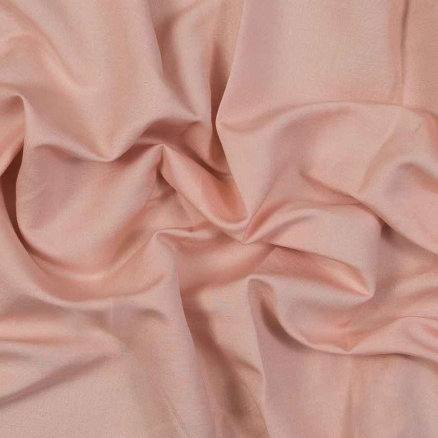 Tivoli Salmon Linen and Rayon Woven | Mood Fabrics