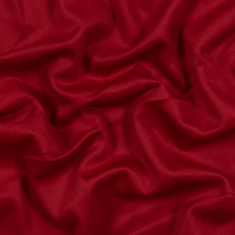 Michael Kors Red Wool and Cashmere Coating | Mood Fabrics