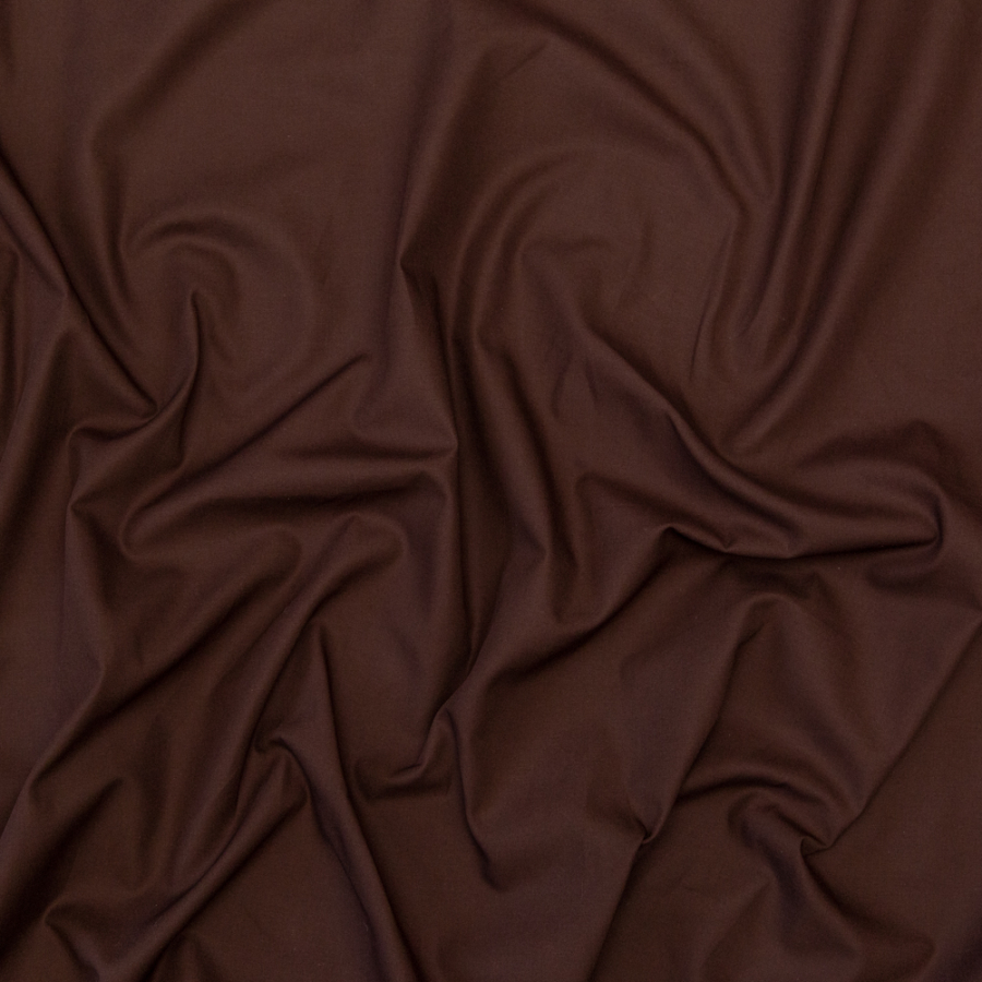 Chocolate Brown Cotton Twill | Mood Fabrics