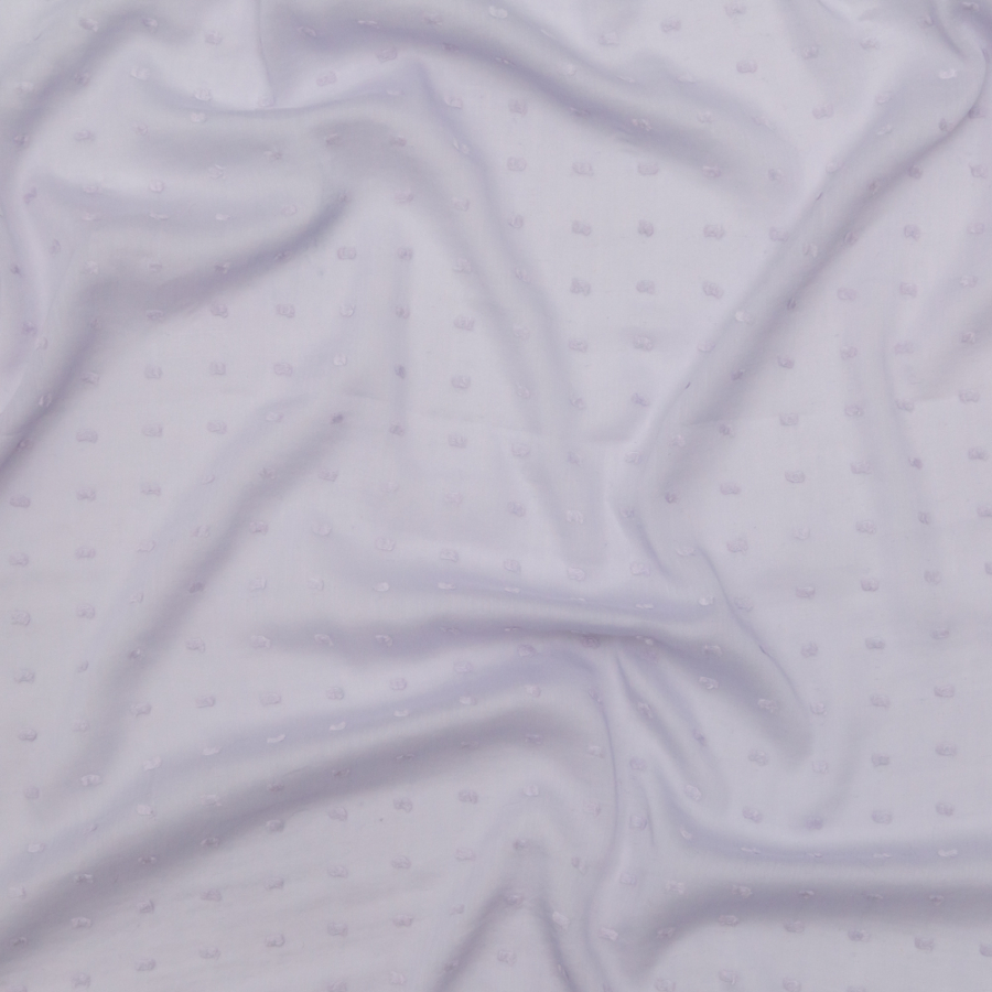 Italian Evening Haze Cotton Swiss Dot | Mood Fabrics