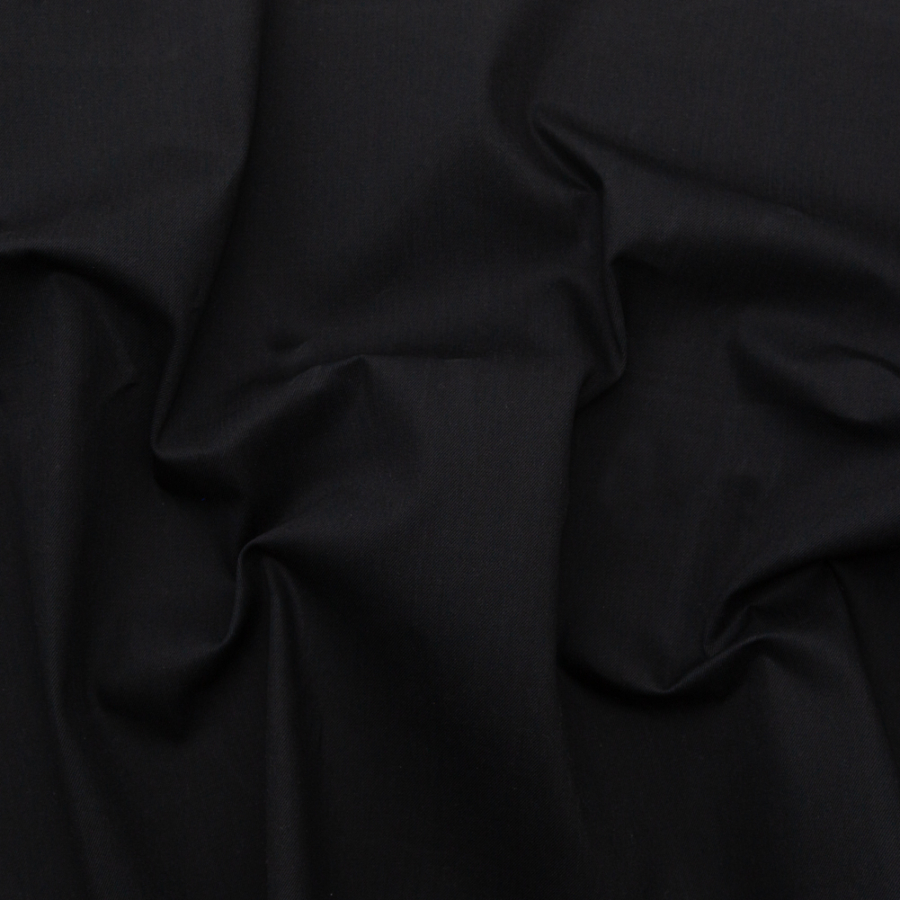 Rag & Bone Black Cotton Denim | Mood Fabrics