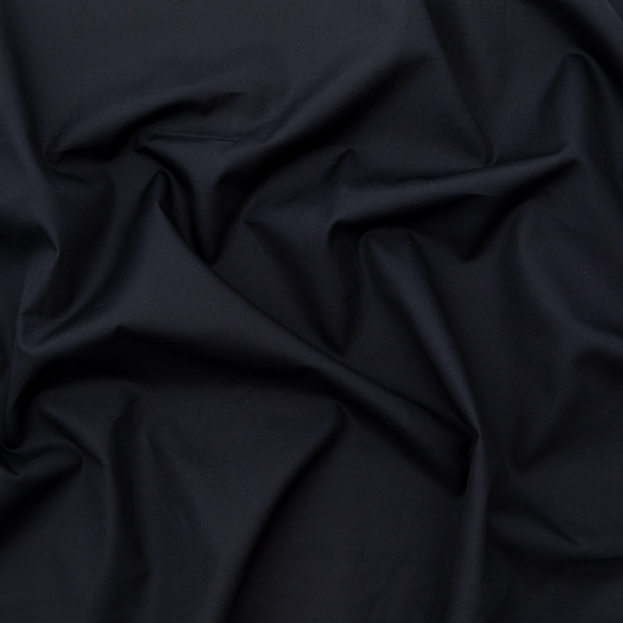 Rag & Bone Black Cotton Twill | Mood Fabrics