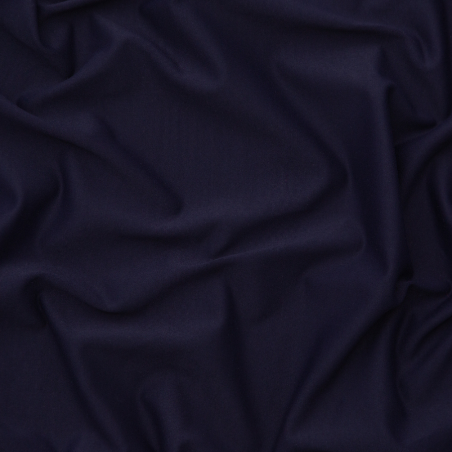 Navy Perfotek Compression Jersey | Mood Fabrics