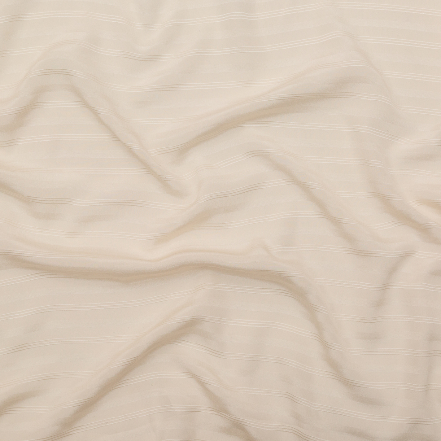 The Row Sand Dollar Dobby Woven Silk Crepe de Chine | Mood Fabrics