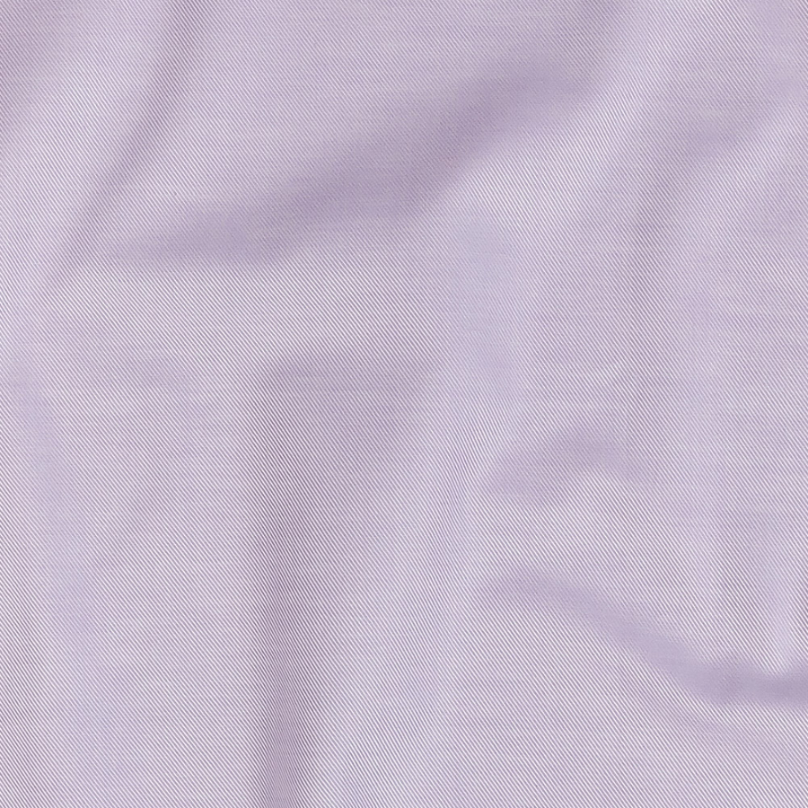 Premium Lilac Twill Cotton Shirting | Mood Fabrics