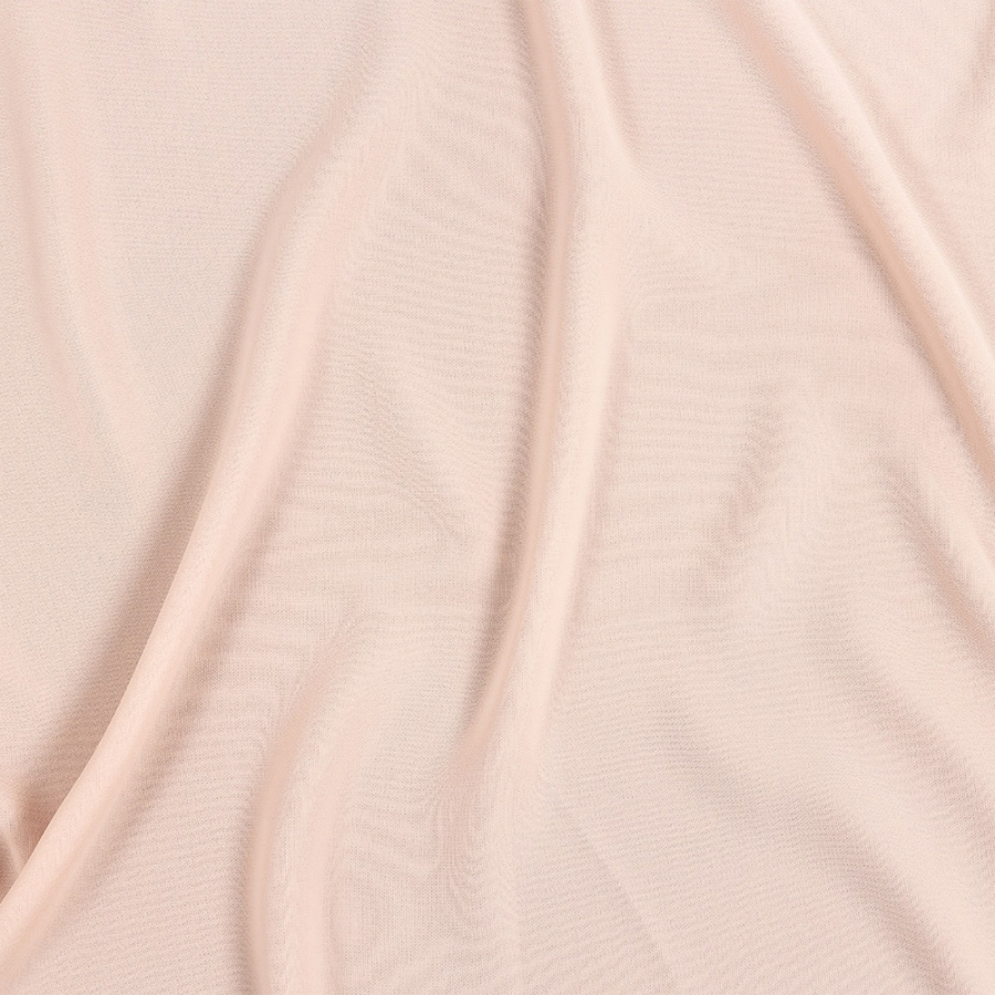 Premium Suzie Cloud Pink Polyester 4-Ply Crepe | Mood Fabrics
