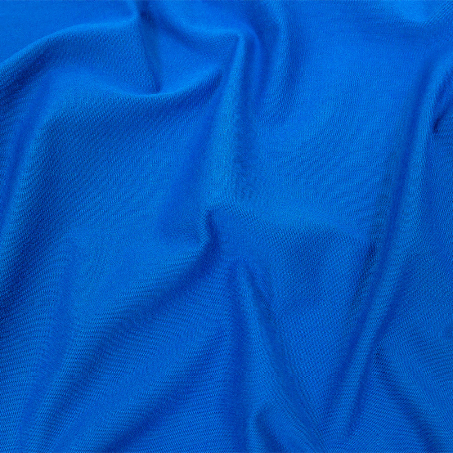 Royal Blue Cotton and Modal Jersey | Mood Fabrics