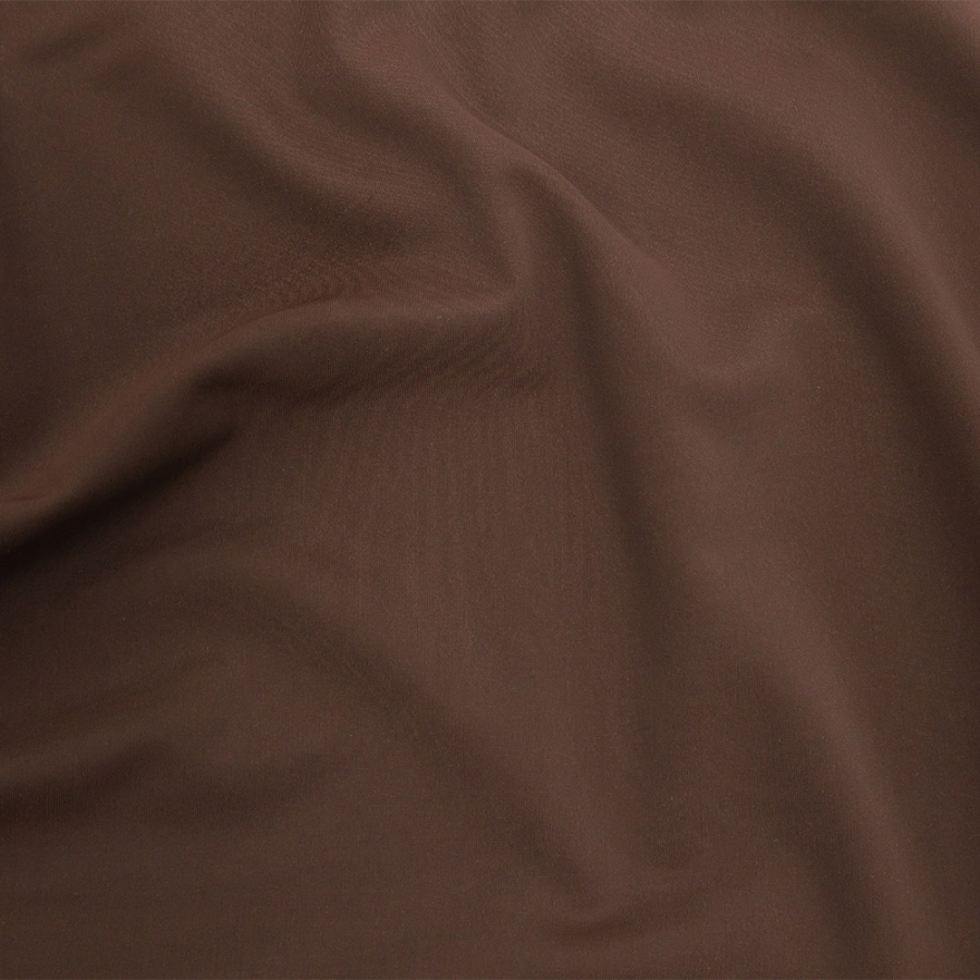 Chocolate Matte Nylon Tricot | Mood Fabrics