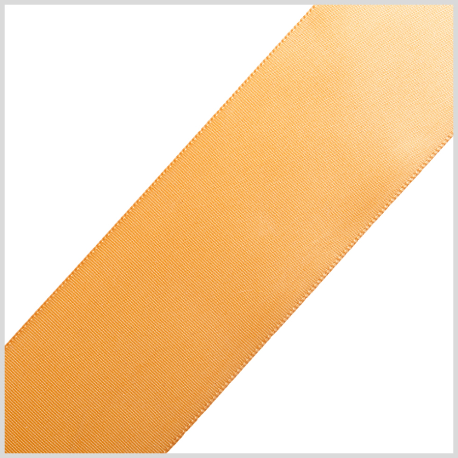 1.5 Old Gold Single Face Satin Ribbon | Mood Fabrics
