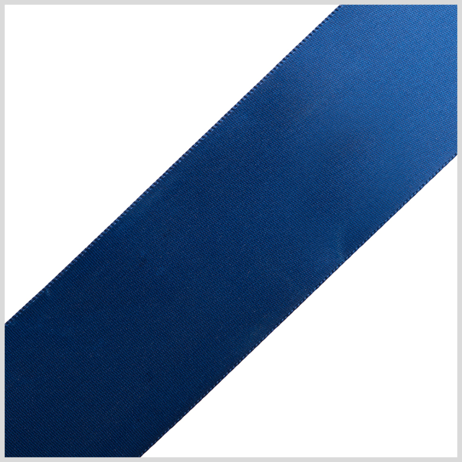 1.5 Light Navy Single Face Satin Ribbon | Mood Fabrics