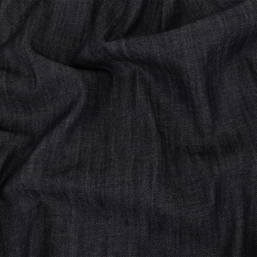 Lightweight Indigo Stretch Cotton Denim Twill | Mood Fabrics