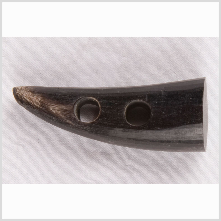 Black Horn Toggle - 64L/40.5mm | Mood Fabrics