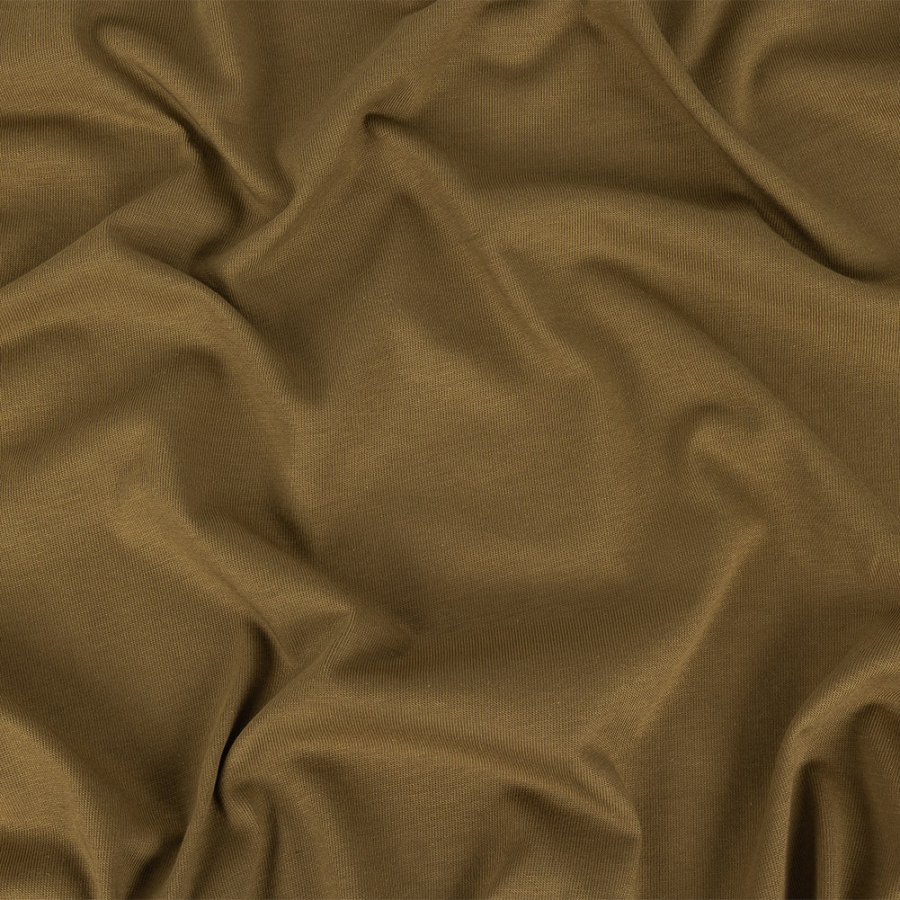 Olive Cotton Jersey | Mood Fabrics