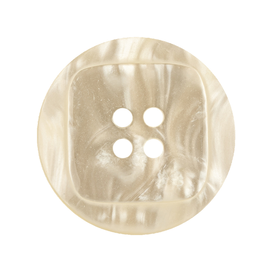 Icicle Iridescent 4-Hole Tiny Mound Jacket Button - 44L/28mm | Mood Fabrics