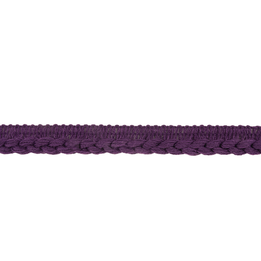 Deep Purple Braid Trim with Lip - 0.75 | Mood Fabrics