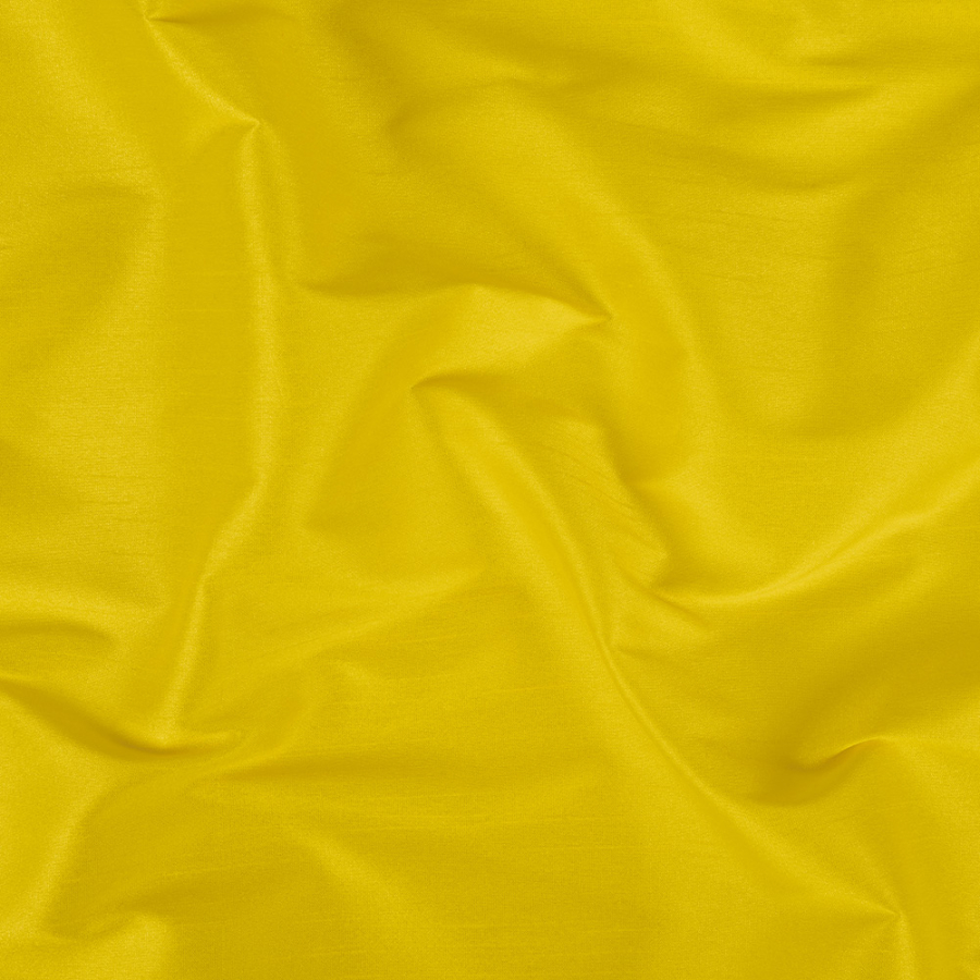 Eirian Sunshine Yellow Polyester Shantung | Mood Fabrics