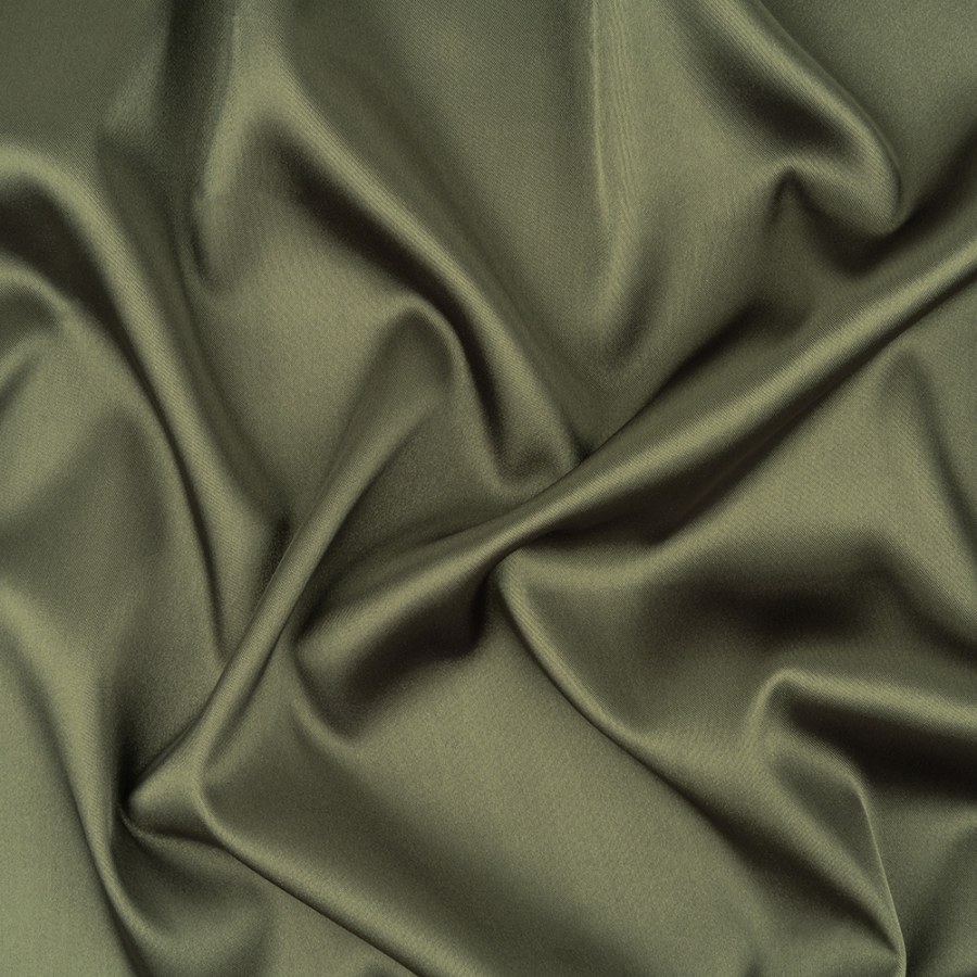 Forest Stretch Polyester Satin Lining | Mood Fabrics