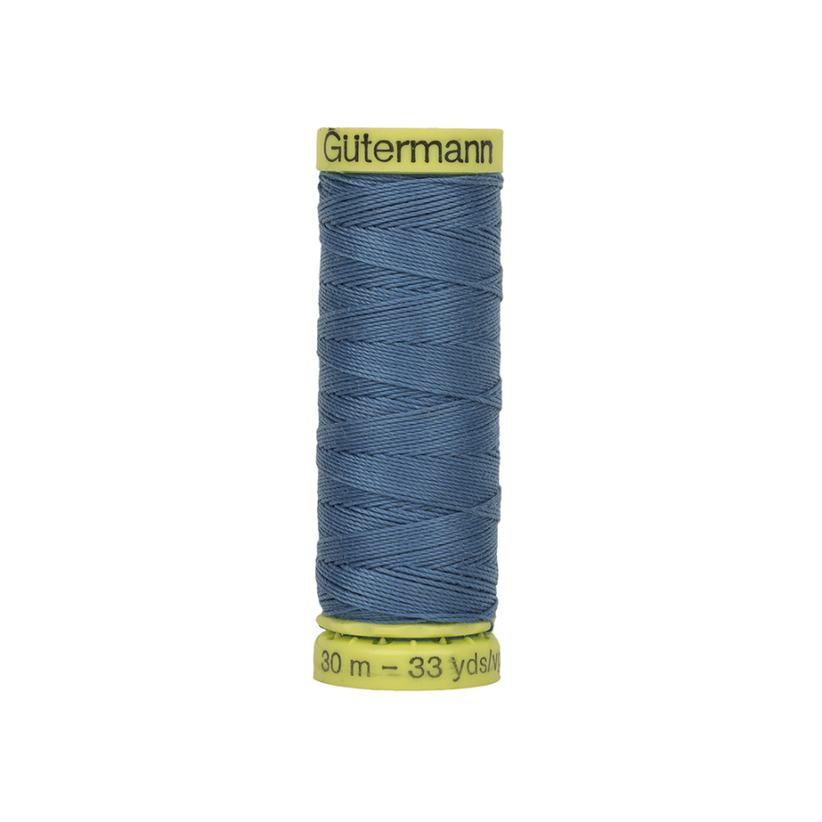 230 Alpine Blue 30m Gutermann Heavy Duty Top Stitch Thread | Mood Fabrics