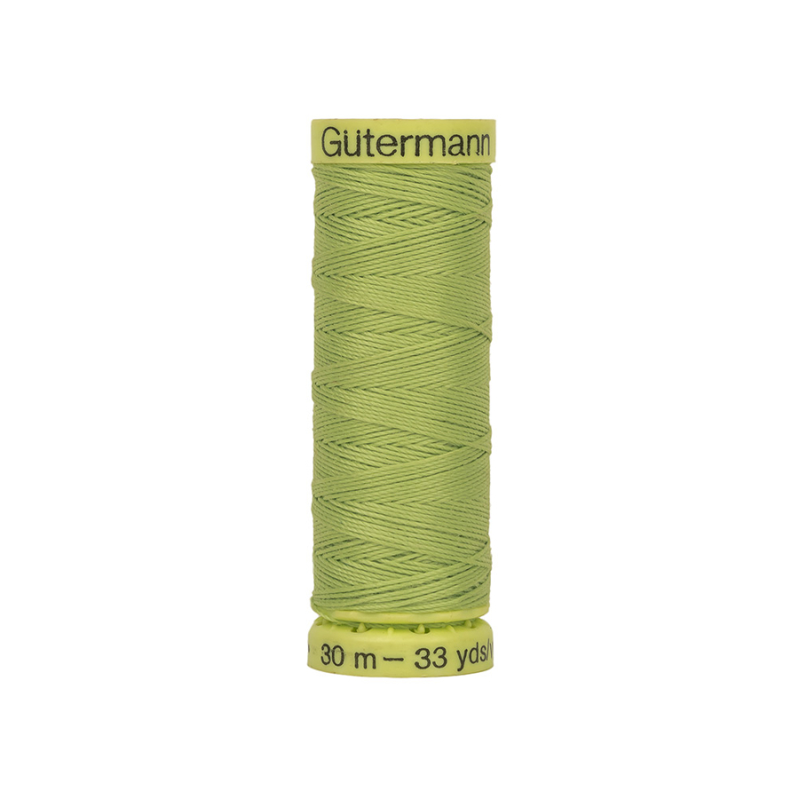 704 Light Green 30m Gutermann Heavy Duty Top Stitch Thread | Mood Fabrics