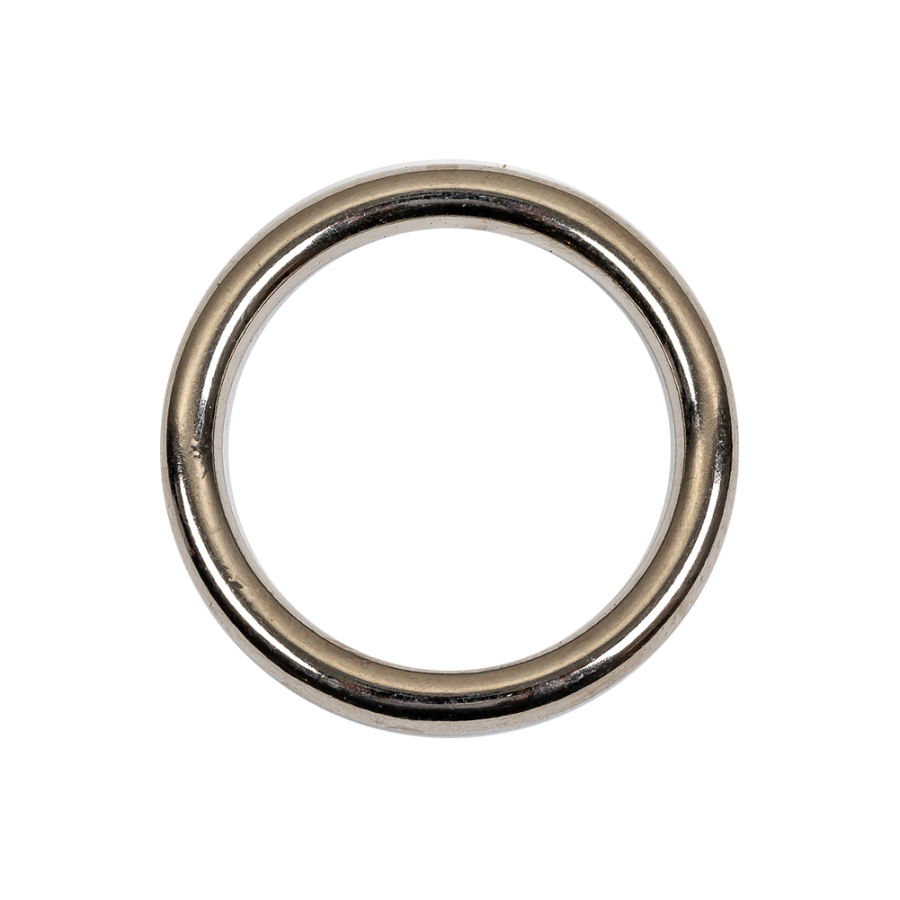 Nickel Solid Metal O Ring - 1" | Mood Fabrics