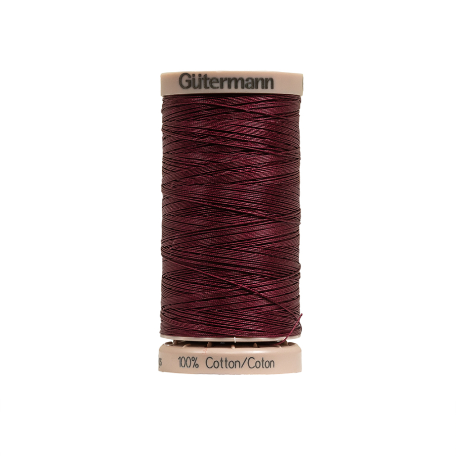 2833 Wine 200m Gutermann Hand Quilting Cotton Thread | Mood Fabrics