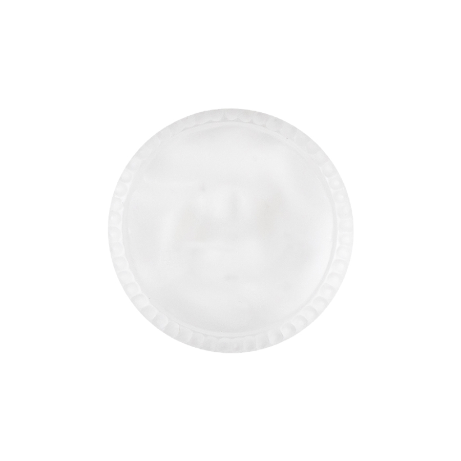 Transparent Molded Shank Back Plastic Button - 36L/23mm | Mood Fabrics