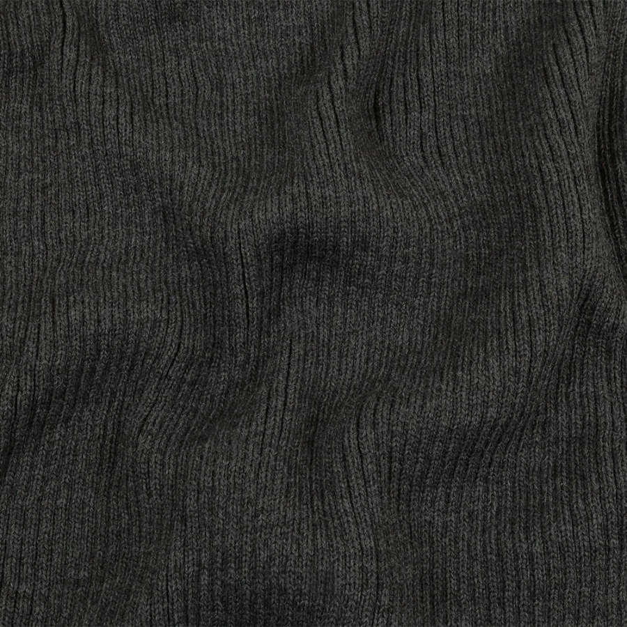 Alta Raven 2x2 Ribbed Chunky Sweater Knit | Mood Fabrics