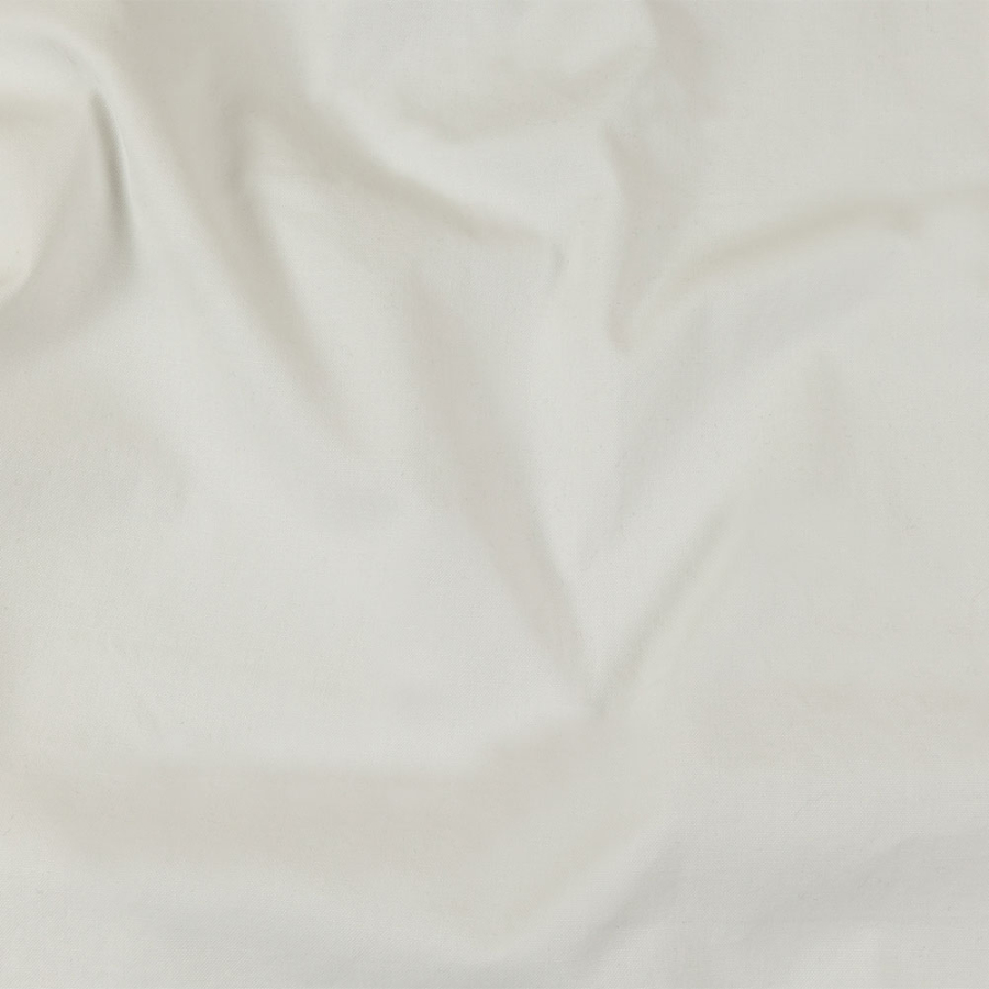 Star White Sueded Cotton Canvas | Mood Fabrics
