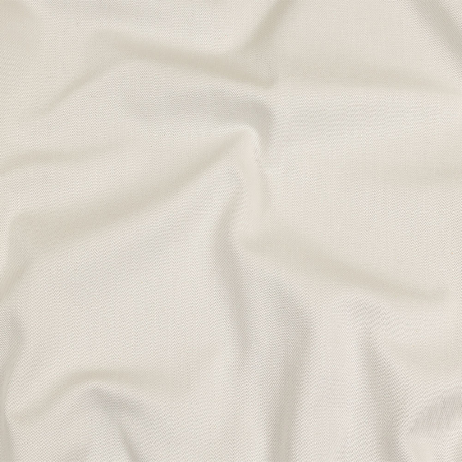 Whisper White Heavyweight Cotton Twill | Mood Fabrics