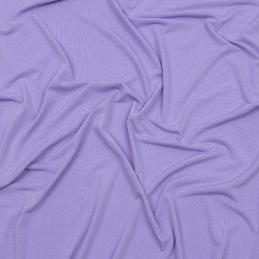 Isadora Lilac Stretch Polyester ITY Single Jersey | Mood Fabrics