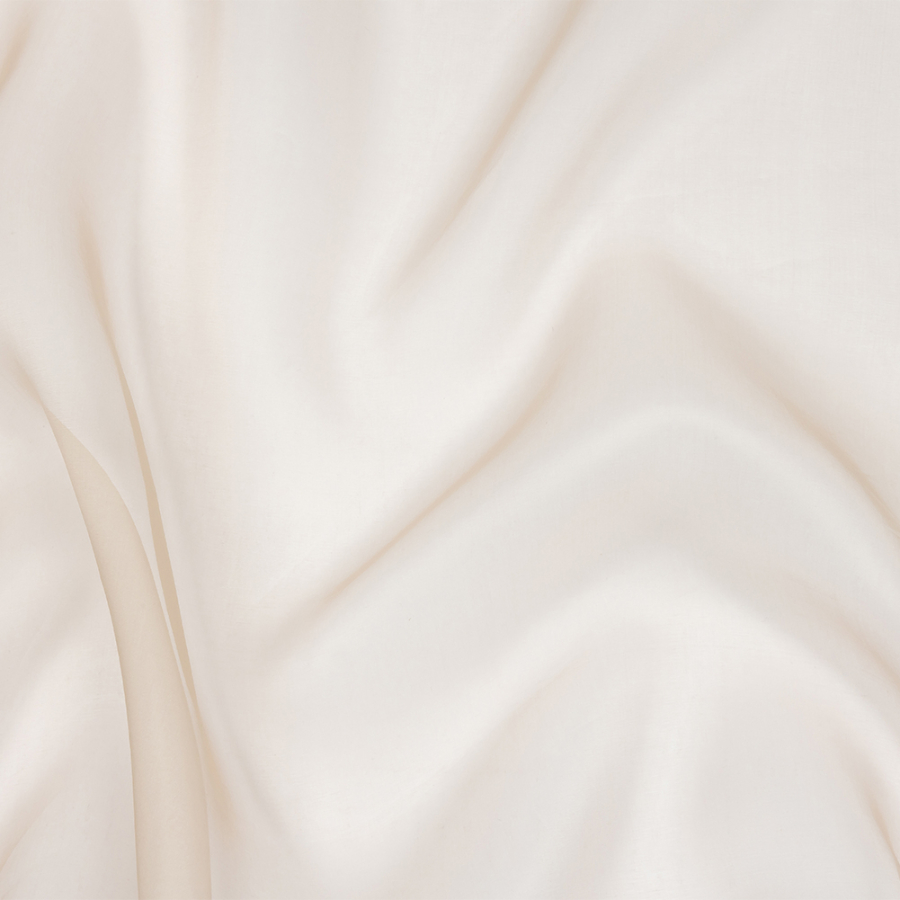 Famous Australian Designer Sand Lightweight Silk Organza | Mood Fabrics