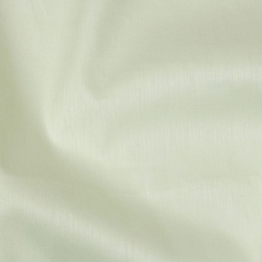 Famous Australian Designer Fairest Jade Glazed Linen Woven | Mood Fabrics