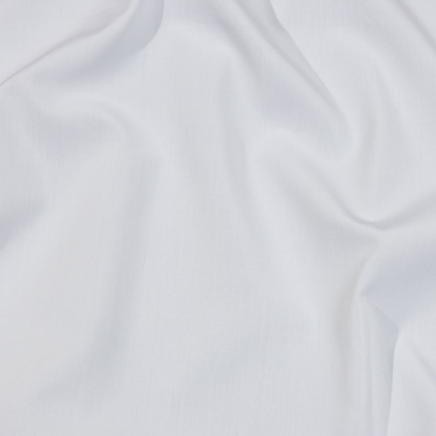 Balenciaga Italian White Soft Cotton Poplin | Mood Fabrics