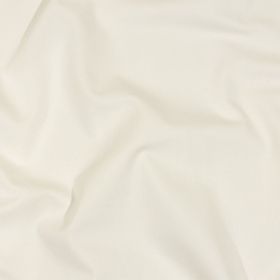 Balenciaga Italian White Cotton Denim Twill | Mood Fabrics