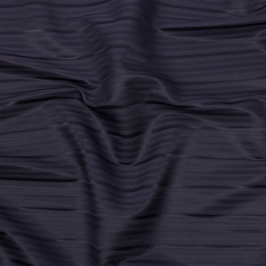 Dusty Purple Striped Silk and Polyester Dobby | Mood Fabrics