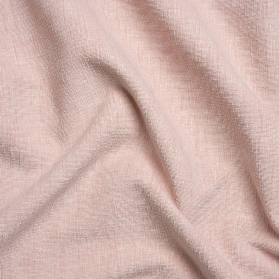 Otta Pink Polyester Chenille Woven | Mood Fabrics