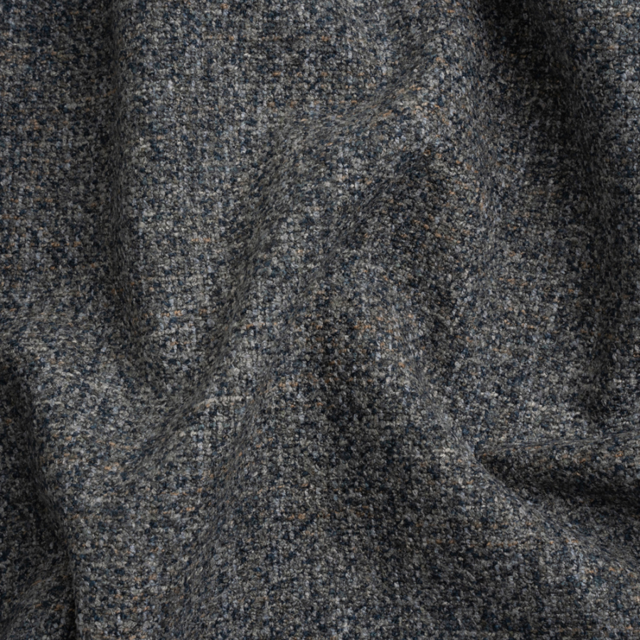 Crypton Lavastone Tweedy Stain Resistant Upholstery Boucle | Mood Fabrics