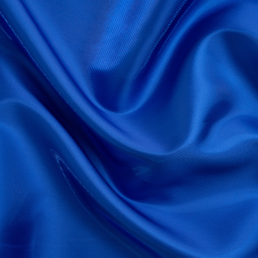 Verena Cobalt Luminous Polyester Mikado | Mood Fabrics
