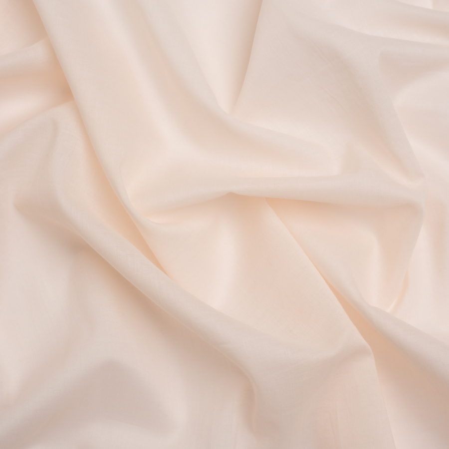 Famous Australian Designer Pale Coral Cotton Voile | Mood Fabrics