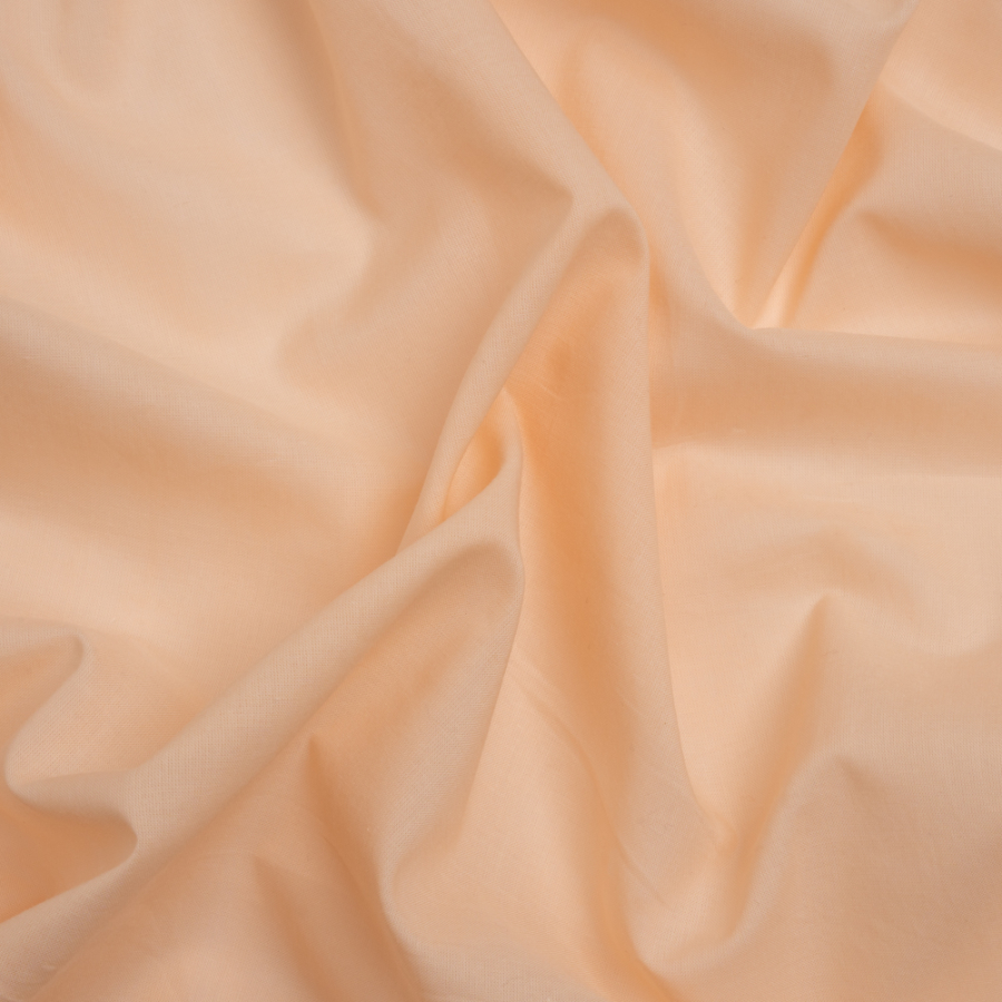 Famous Australian Designer Light Peach Cotton Voile | Mood Fabrics