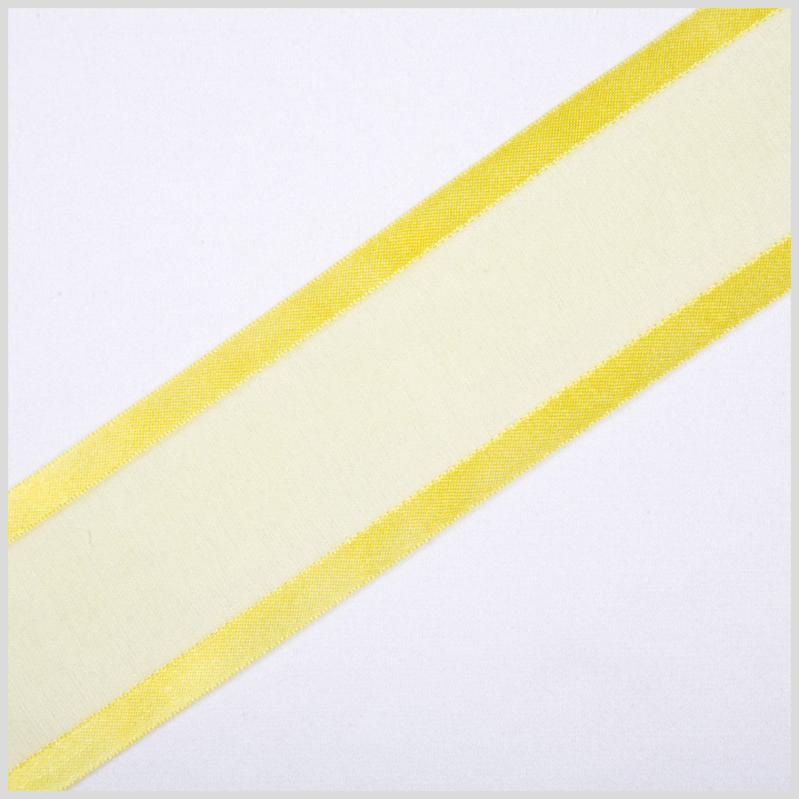 Yellow Sheer Ribbon - 1.5 | Mood Fabrics