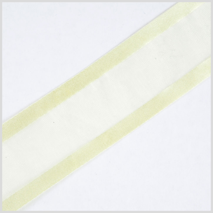 Lemon Sheer Ribbon - 1.5 | Mood Fabrics