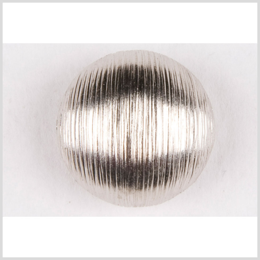 Nickel Metal Coat Button - 30L/19mm | Mood Fabrics