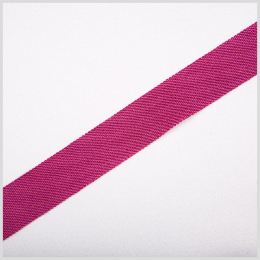 Beauty Pink Petersham Grosgrain Ribbon | Mood Fabrics