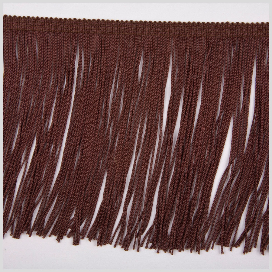 6 Chocolate Chainette Fringe | Mood Fabrics