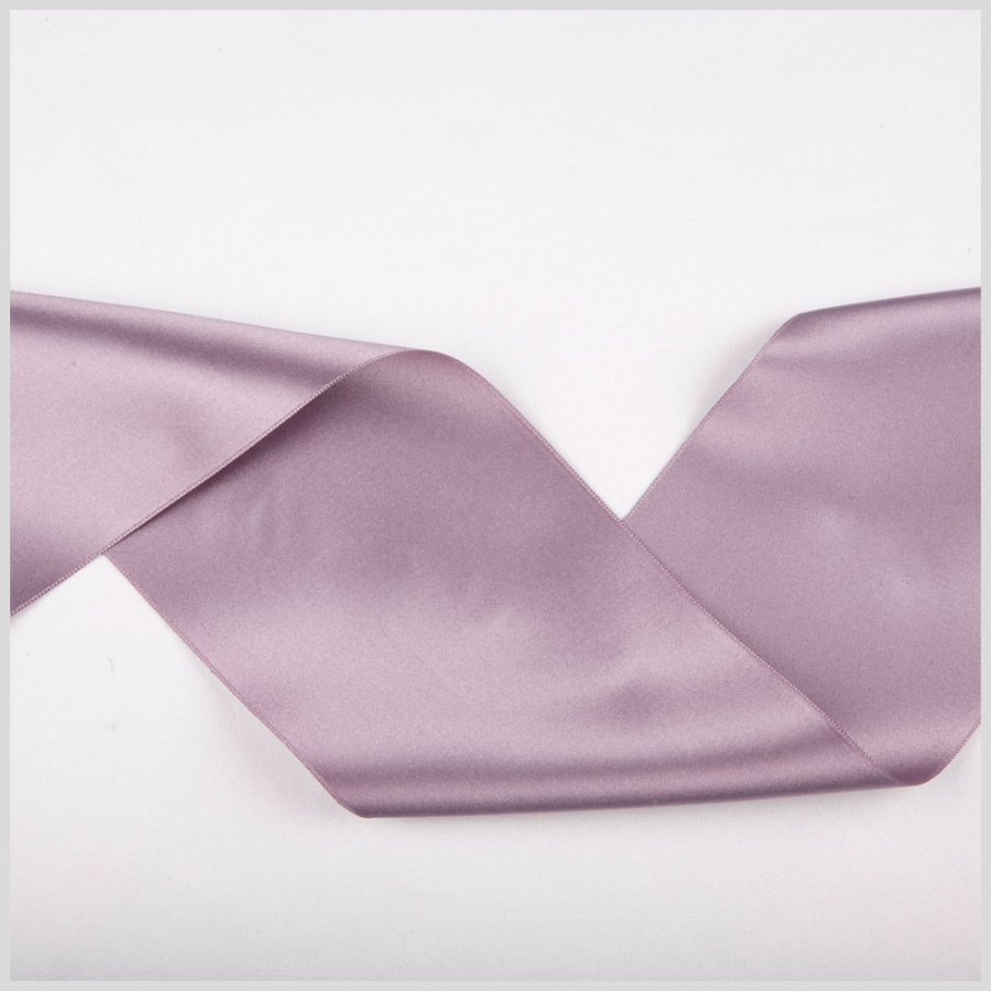 3.75 Iris Double Face French Satin Ribbon | Mood Fabrics