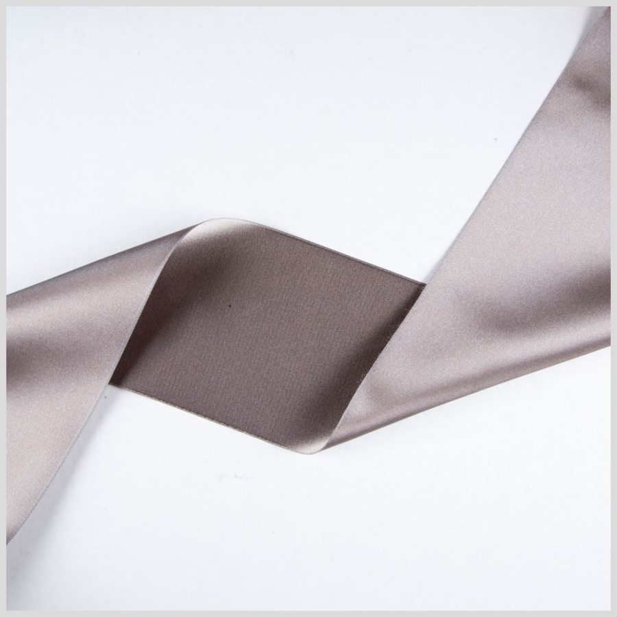 3.75 Stone Double Face French Satin Ribbon | Mood Fabrics
