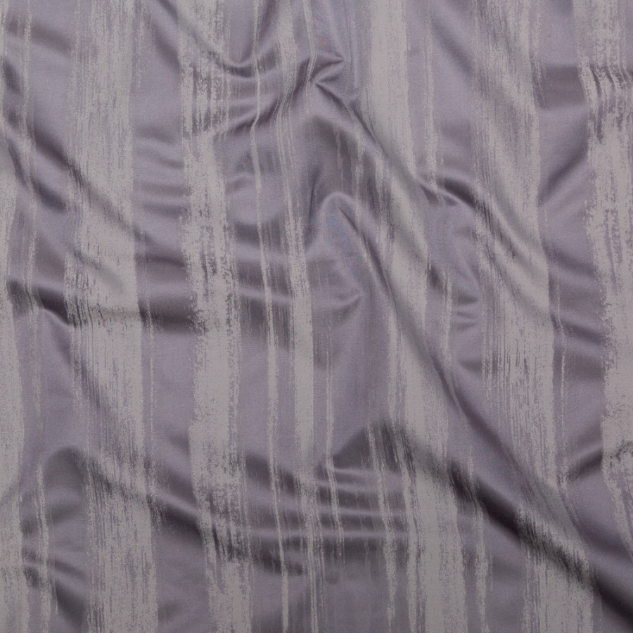 British Imported Amethyst Two-Tone Polyester Jacquard | Mood Fabrics