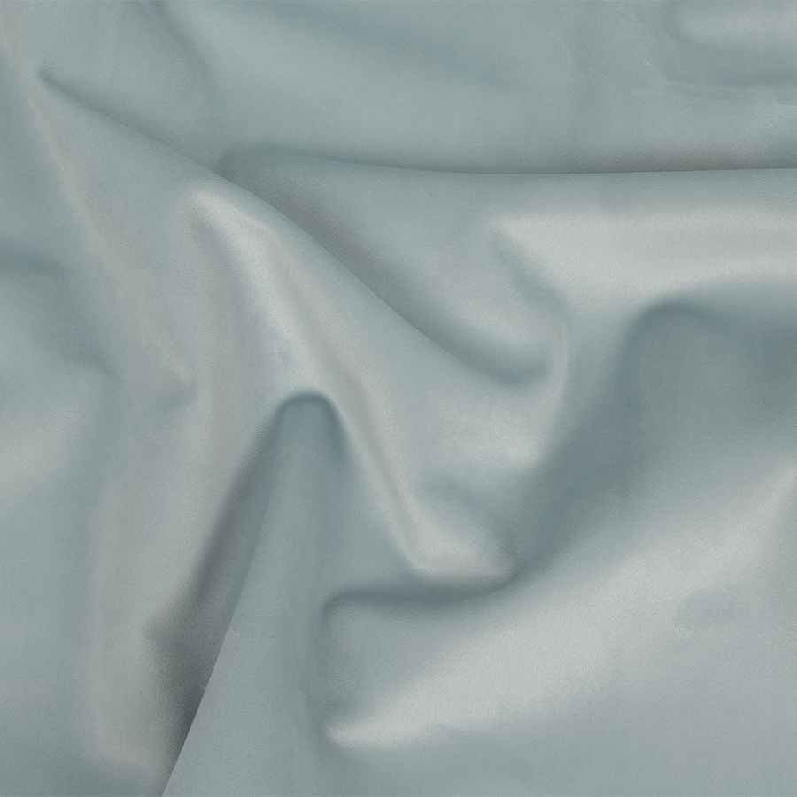 British Import Ice Polyester Drapery Velvet | Mood Fabrics