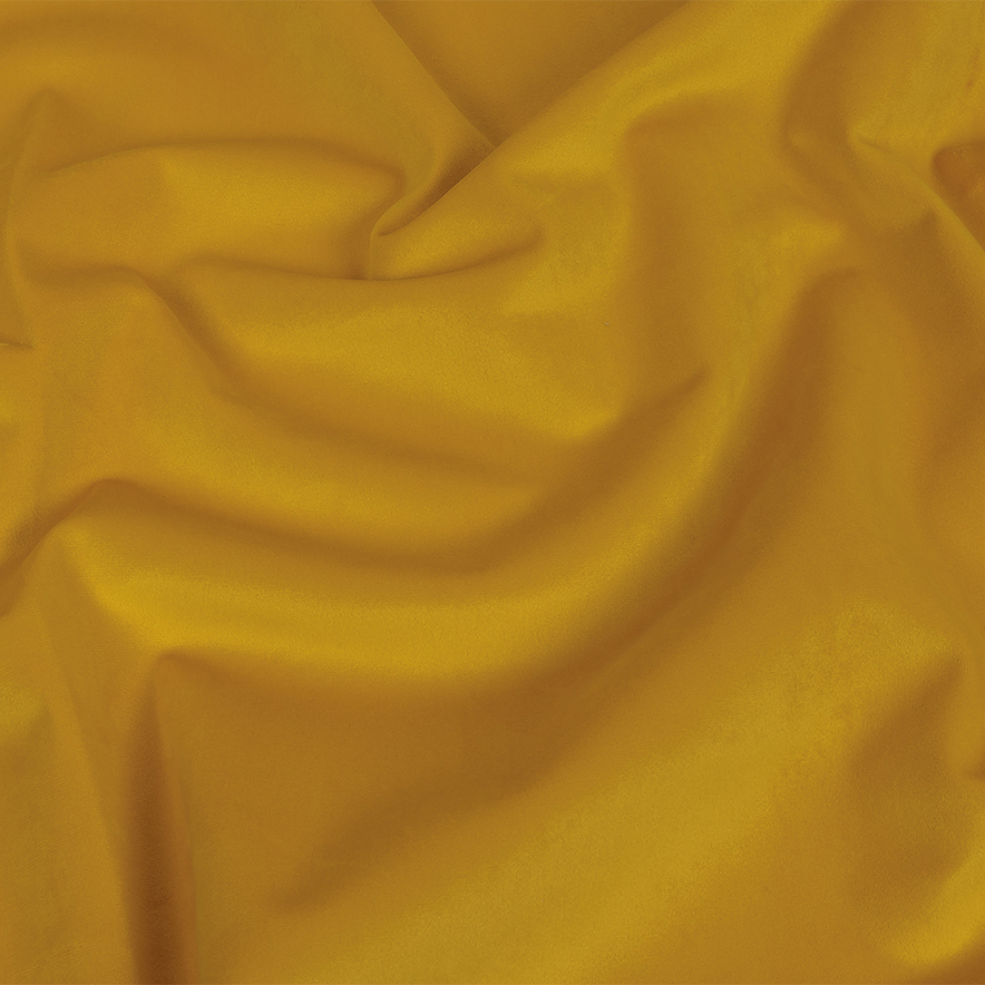 British Import Sunflower Polyester Drapery Velvet | Mood Fabrics